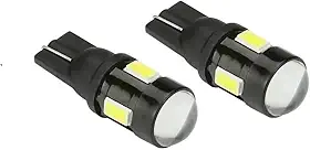 Par Lâmpada Pingo T10 6 Leds Com Projetor Farolete Teto