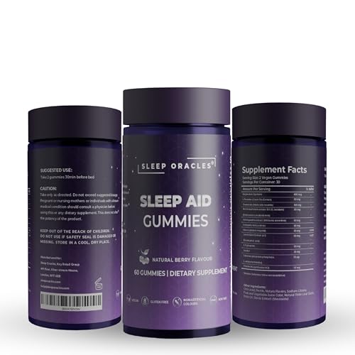 Sleep Oracles Magnesium Glycinate Gummies - 60 Count