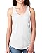 Next Level Women's Lightweight Racerback Tank, Small, White