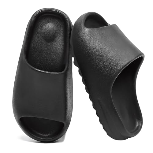 Zenithra Cloud Slides Women Men Platform Slippers Non-Slip Quick-Dry Lightweight Summer Sandals Thick Sole EVA Bathroom Shower Shoes for Indoor Outdoor Beach Pool Yoga