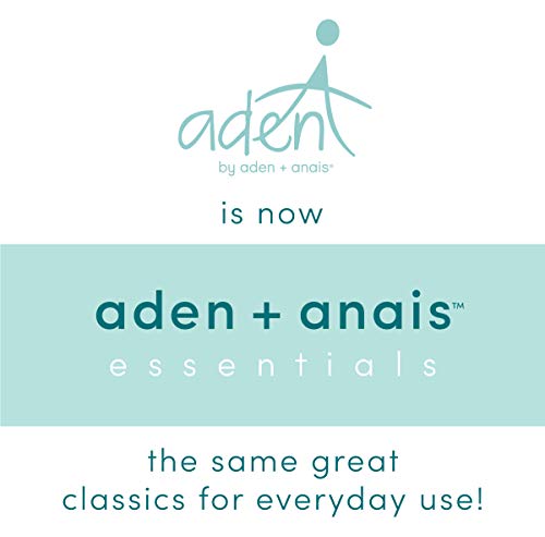 aden + anais Essentials Muslin Swaddle Blankets for Baby Girls and Boys, Newborn Receiving Blanket for Swaddling, 100% Cotton Baby Swaddle Wrap, 4 Pack, Floral, Briar Rose by aden + anais - Image 3