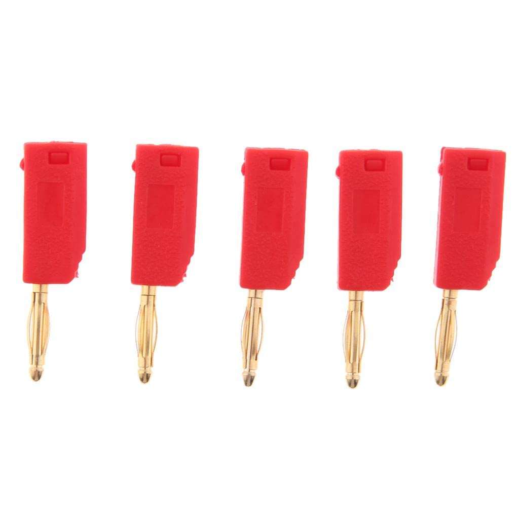 CALANDIS™ 3x5Pieces 2mm Banana Plug for Test Probes Instrument Meter Connector red | Audio Cables & Interconnects | TV Video & Audio Accessories | TV Video & Home Audio | Consumer Electronics-image-46