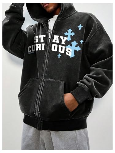 SOLY HUX Men's Gothic Hoodies Hip Hop Streetwear Sweatshirts Grunge Graphic Hooded Jackets2