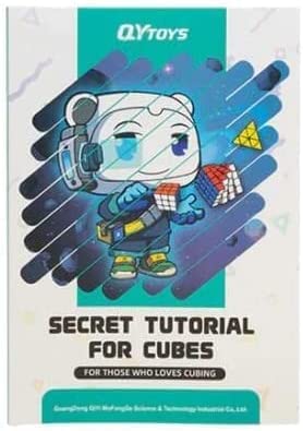 KewbzUK QiYi Secret Tutorial Book V2 - Cómo resolver un Rubix Twisty Puzzle Cube - Guía de soluciones Cover