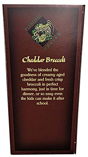Plentiful Pantry Cheddar Broccoli Soup Mix, 5.5 Ounce - Just Add Water, Cook & Serve #TOP1