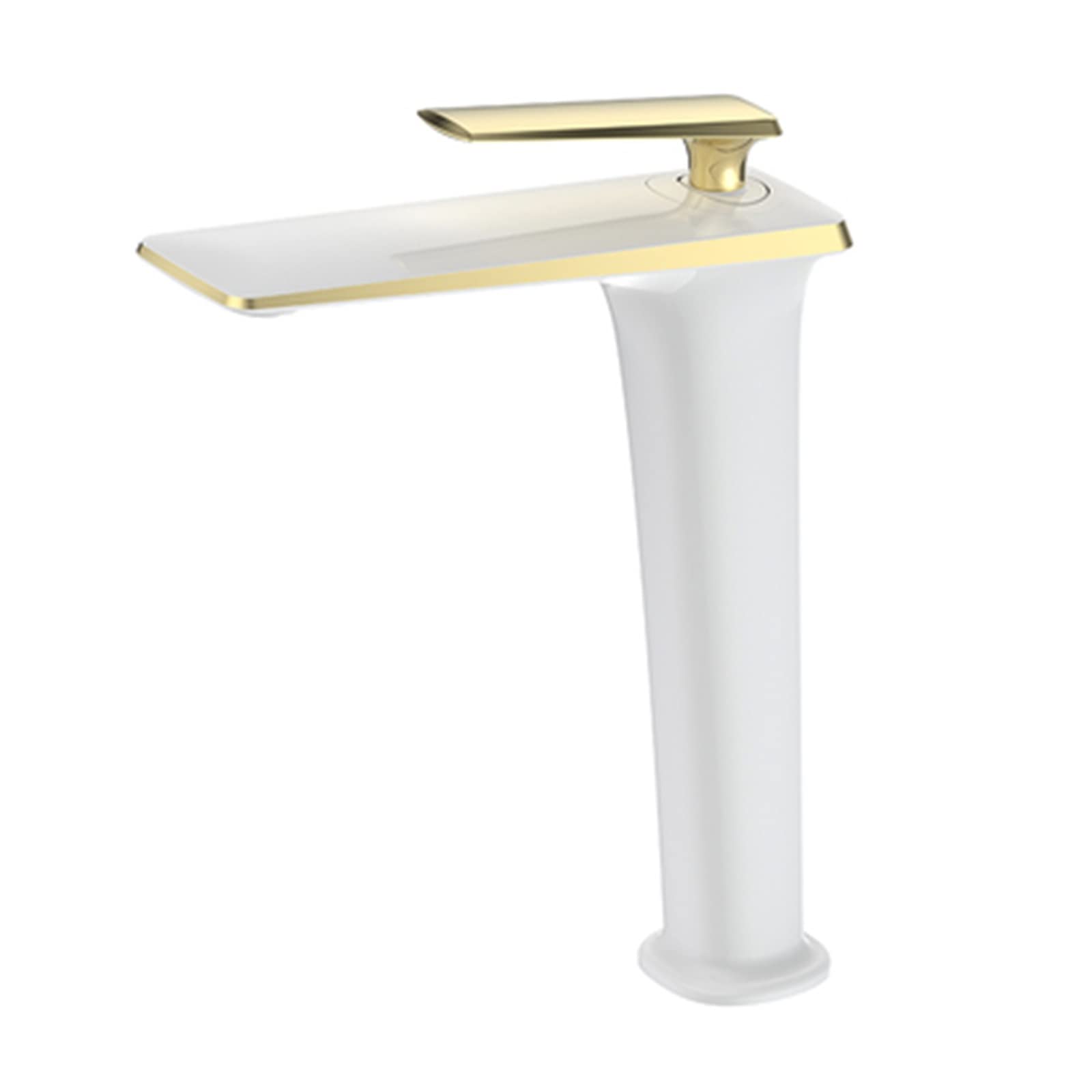 ZQFHSX Kitchen Sink Faucet, Bathroom Basin Faucet Single Lever Touchless Brass Mixer Multicolor(Giallo)