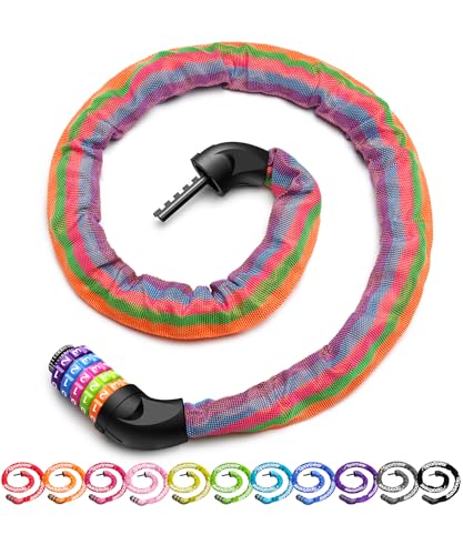 Sportneer Bike Lock: 5 Digit Combination High Security Anti...