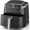 Ninja AF141 Air Fryer Pro 4 in 1 5 Quart Capacity Air Fry Roast Reheat Dehydrate Air Crisp Technology 400F Max Heat Nonstick Basket Crisper Plate Grey