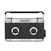 Produktbild AOMAIS CLASSIC Bluetooth Lautsprecher, Retro Wireless Portable Lautsprecher mit 10W Loud Clear Stereo Sound, IPX4 Wasserresistent für iPhone, iPad, iPod, Tablets, Smartphones und mehr (Schwarz)