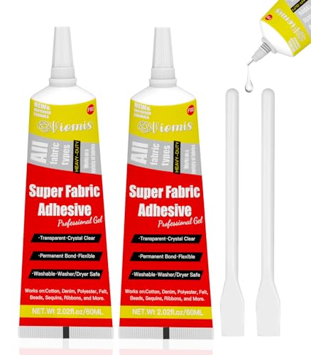 Viomis DIY06002 2Pcs 60Ml Fabric Glue cover