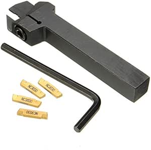 MGEHR1212-2 Lathe Cutter Grooving Tool Holder + 10Pcs MGMN200 - Foto 5