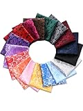 Geyoga 17 Pcs 8.9 x 8.9 inches Paisley Pocket Handkerchief for Men Paisley Pocket Square for Men Assorted Colored for Wedding Party Bridegroom Groomsman Suit