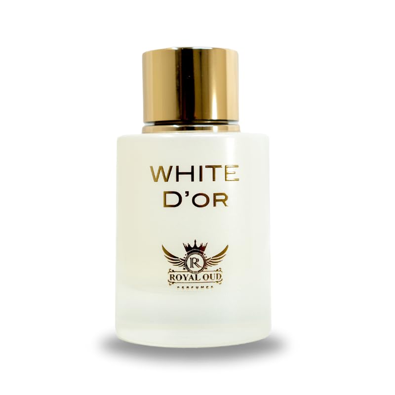 White D'or - Fruity, Citrusy & Woody Luxury Unisex Fragrance from Dubai (100 ml)