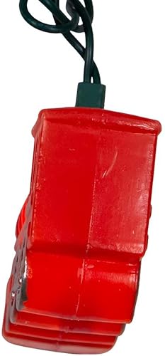 Miniatura 4 de Kurt S. Adler Juego de luces de tren rojo UL 10, 144 pulgadas