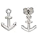 Produktbild Jobo Damen Ohrstecker Anker 925 Sterling Silber Ohrringe Silberohrringe Ankerohrstecker