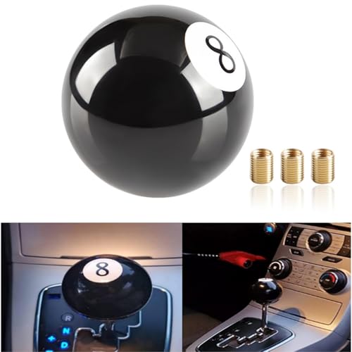 Zakata シフトノブ ビリヤード8番ボール型