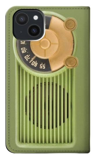 Housse iPhone 15 Plus cuir vert pour le quotidien - 2