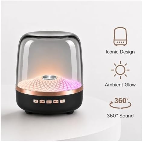 BXGBWKZHRQF Portable ABS Bluetooth Stereo Speaker - 1