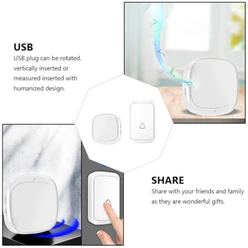 Timbre Inalámbrico USB ideal para optimizar los accesorios del hogar moderno 8