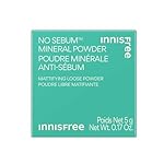 innisfree No Sebum Matte Mineral Powder, Korean Loose Setting Powder for Blurring, Shine Control, Fragrance-Free, Translucent - Image 2