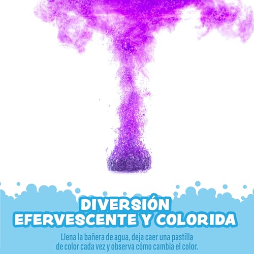 Miniatura 5 de Tub Works Pastillas Efervescentes De Colores, 150 Unidades No Tóxico Y Sin Fragancias Tabletas De Colores Para Niños Crea Colores En El Baño 7 Colores Diferentes Bombas De Baño Para Niños