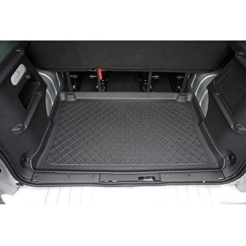 MTM Tapis de Coffre pour Renault Trafic 09.2014- sur Mesure, Bac de Protection Antiderapant, cod. 7107