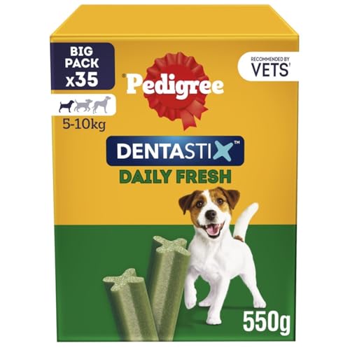 140 Pedigree Dentastix Fresh Adult Small Dog Treats 140 Dental Sticks Dog Chews