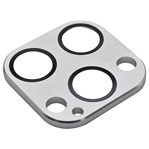 ラスタバナナ iPhone13Pro 13Pro Max 共用 ガラスフィルム レンズカバー カメラレンズ保護ガラス 3眼 傷から守る 透明 光沢タイプ 硬度9H シルバー アイフォン13 プロ マックス カメラ保護 CR3144IP16167