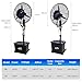 Imagen de Qwerjkl Ventilador Nebulizador de Pie Industrial