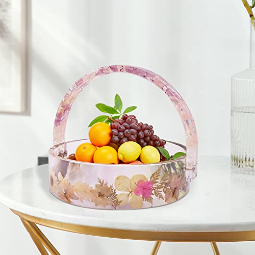 Dtoho Large Ice Bucket Baskets Silicone Resin Mold,Beer Barrel Epoxy Resin Molds For Food Fruit Candy Flower And Wine Beer Bottles Storage With Ice Shovel,For Diy Arts Making #TOP2