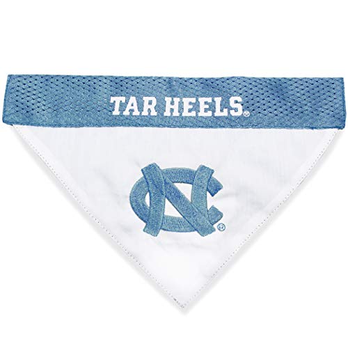 Ncaa Reversible Bandana. North Carolina Tar Heels Sports Fan Pet Bandana Small/Medium, Home & Away! #TOP2