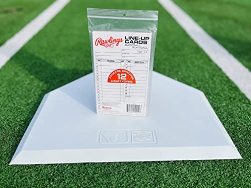 Rawlings | System-17 Lineup Card Refill Pack | Baseball/Softball | Four-Part Lineup Cards #TOP1