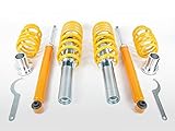✅ FK Gewindefahrwerk, höhenverstellbares Sportfahrwerk, für Audi A4/S4 B9 Limousine inkl. quattro ab 2015 53mm strut, OHNE Gutachten, Tieferlegung ca. FOLGT, Material: Stahl verzinkt, individuell höhenverstellbar, inkl. Hakenschlüssel, max. Achslast vorne FOLGT, max. Achslast hinten FOLGT, das Sportfahrwerk für mehr Fahrspaß zum kleinen Preis