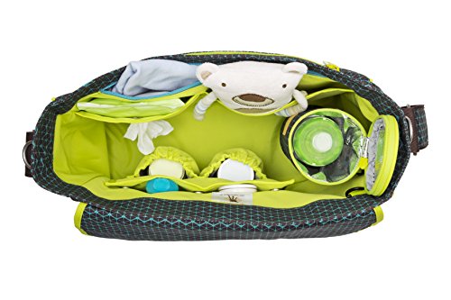 LÄSSIG Baby luiertas babytas stijlvolle schoudertas incl. luieraccessoires/casual messenger bag Solid - Image 4