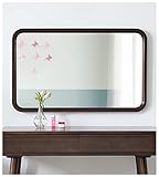 Photo Gallery specchio da parete in legno, specchio da bagno rettangolare nordico, specchio infrangibile, per soggiorno, specchio da toeletta, specchi per il trucco Photo Gallery specchio da parete in legno, specchio da bagno rettangolare nordico, specchio infrangibile, per soggiorno, specchio da toeletta, specchi per il trucco