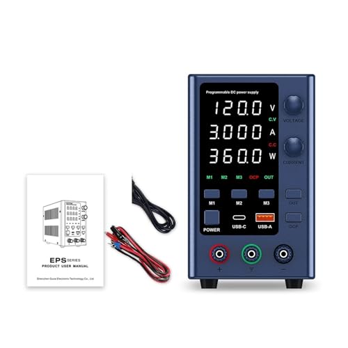 Alimentation de laboratoire réglable résolvant les pannes de téléphone 120V 3A