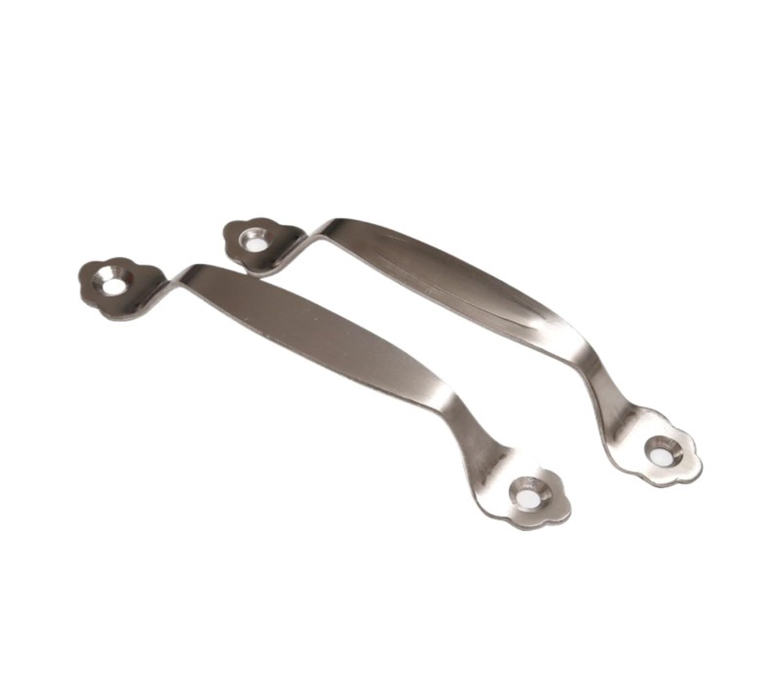 Poignées de meuble en acier inoxydable type B de 108 mm durables pour placard de cuisine