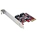 Produktbild StarTech.com PCI Express Schnittstellenkarte SATA III - 2 Port PCIe Controller Card SATA3 - 1 x PCIe (Stecker) 2 x SATA (7pin) Anschluss