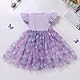 FYMNSI Baby Mädchen Meerjungfrau Kleid Kleinkinder Kinder Prinzessin Tüll Tütü Geburtstag Partykleid A-Linie Festliches Festkleid Sommerkleid Freizeitkleid Lila 5-6 Jahre