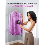 DRFLASH 2 in 1 Handheld Garment Steamer and Iron for Clothes Travel Size - Image 2