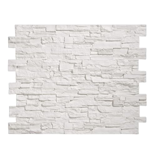 Panel decorativo de Pared, Imitacion Laja Pizarra, Interior y Exterior, Revestimiento de Pared de Polimiros Sinteticos, Decoracion Pared Pizarra.