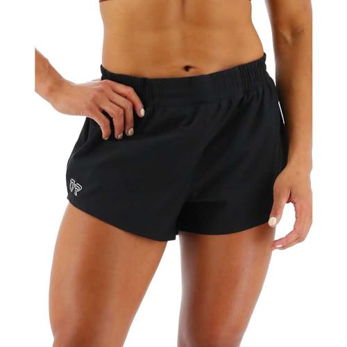 TYR Women's Running Short, Black, X-Small
