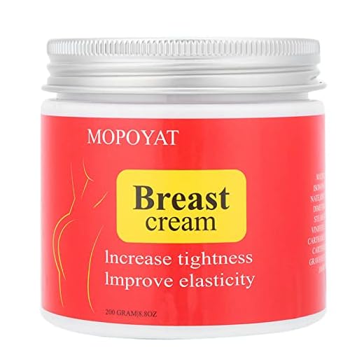 Creme Hidratante para Aumento Dos Seios, Creme Intensificador para Aumento Dos Seios, Cuidados Com o Peito, 200g