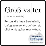  Großvater: Das geniale Geschenkbuch mit den besten Sprüchen von Einstein bis Gandhi. Ein perfektes Geschenk zum Geburtstag