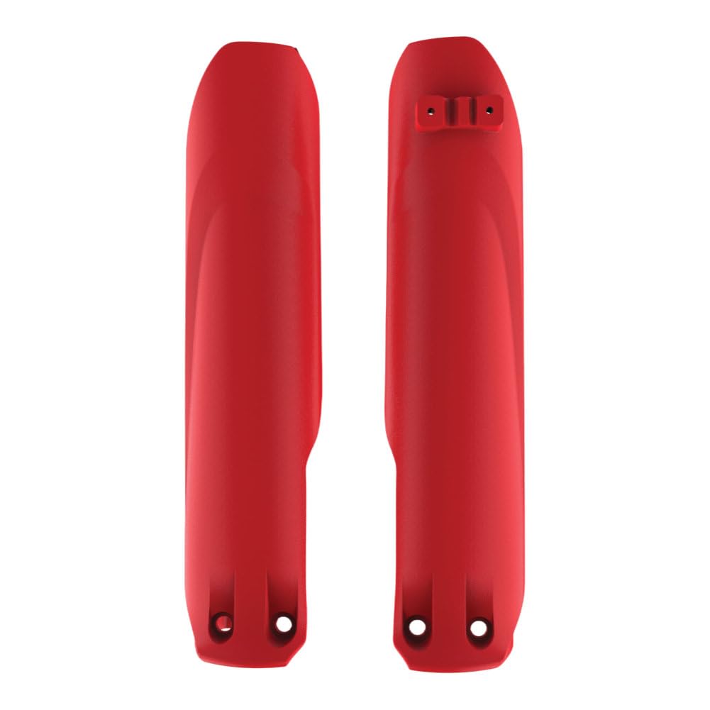 POLISPORT 8399100001 - Impact resistant polypropylene fork protector set without hardware compatible with BETA motorcycles in red