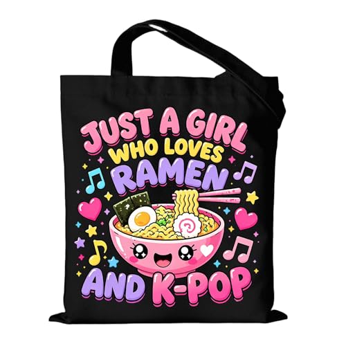 Kpop Gifts Bags for Women, Kpop Canvas Tote Bag for K pop Music Lover Fans, K-pop Merch Bags Backpack Party Favor, Korean Drama Canvas Tote Bag Gift, Korean Graduation Birthday Gifts for Women Her