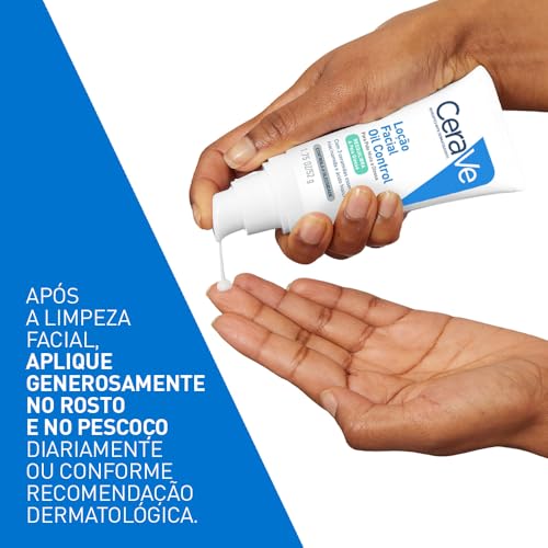 CeraVe, Loção Facial Hidratante com Controle de Oleosidade, 52g