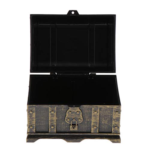 F Fityle 2x Baú Do Tesouro Pirata Para Procurar Tesouros/Dramatização/Jogo Em Família/Jogo Pirata