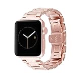 Case-Mate - Metal Linked Band - 38mm 40mm Stainless Steel Apple Watch Band - Apple Watch Series 1, 2, 3, 4, 5 - Rose Gold