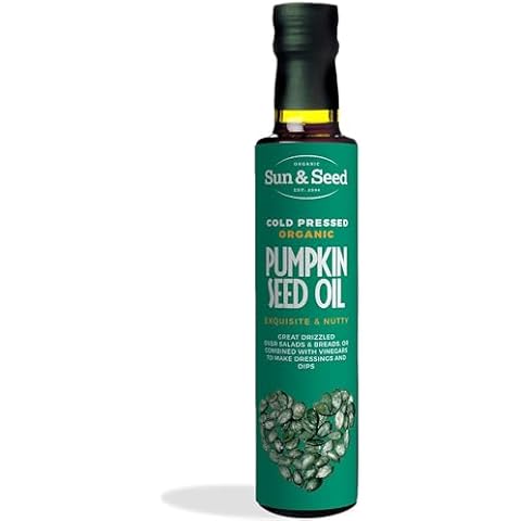 Sun & Seed Organic Cold Pressed Pumpkin Seed Oil 250ml Cover